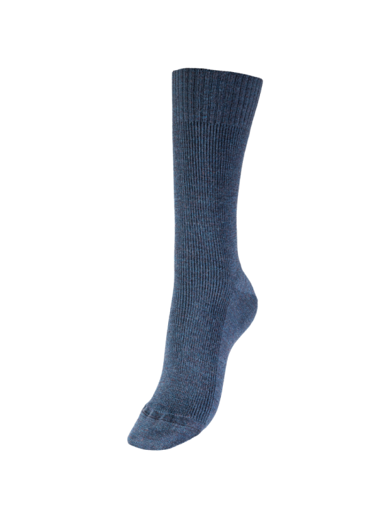 chaussettes confort sans élastique bleu foncé