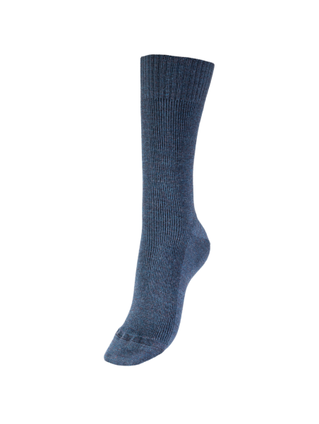 chaussettes confort sans élastique bleu foncé