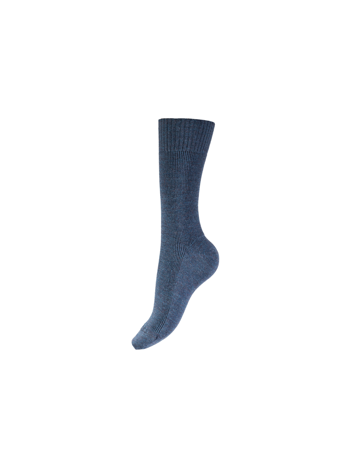 chaussettes confort sans élastique bleu foncé