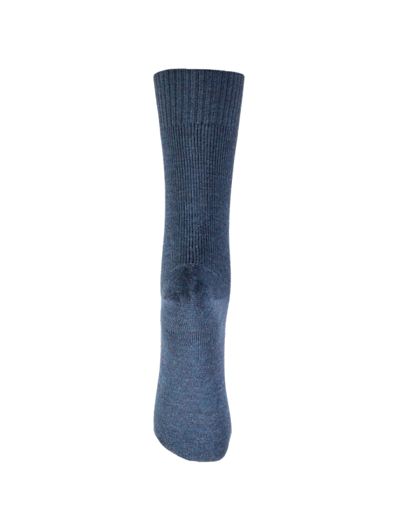 chaussettes confort sans élastique bleu foncé