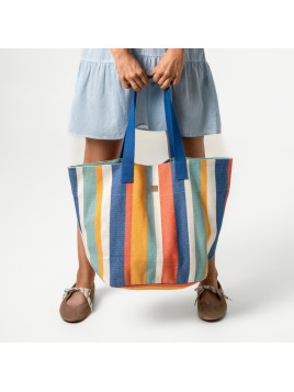 Grand Sac Cabas en 100% Coton Bio - Livingcrafts