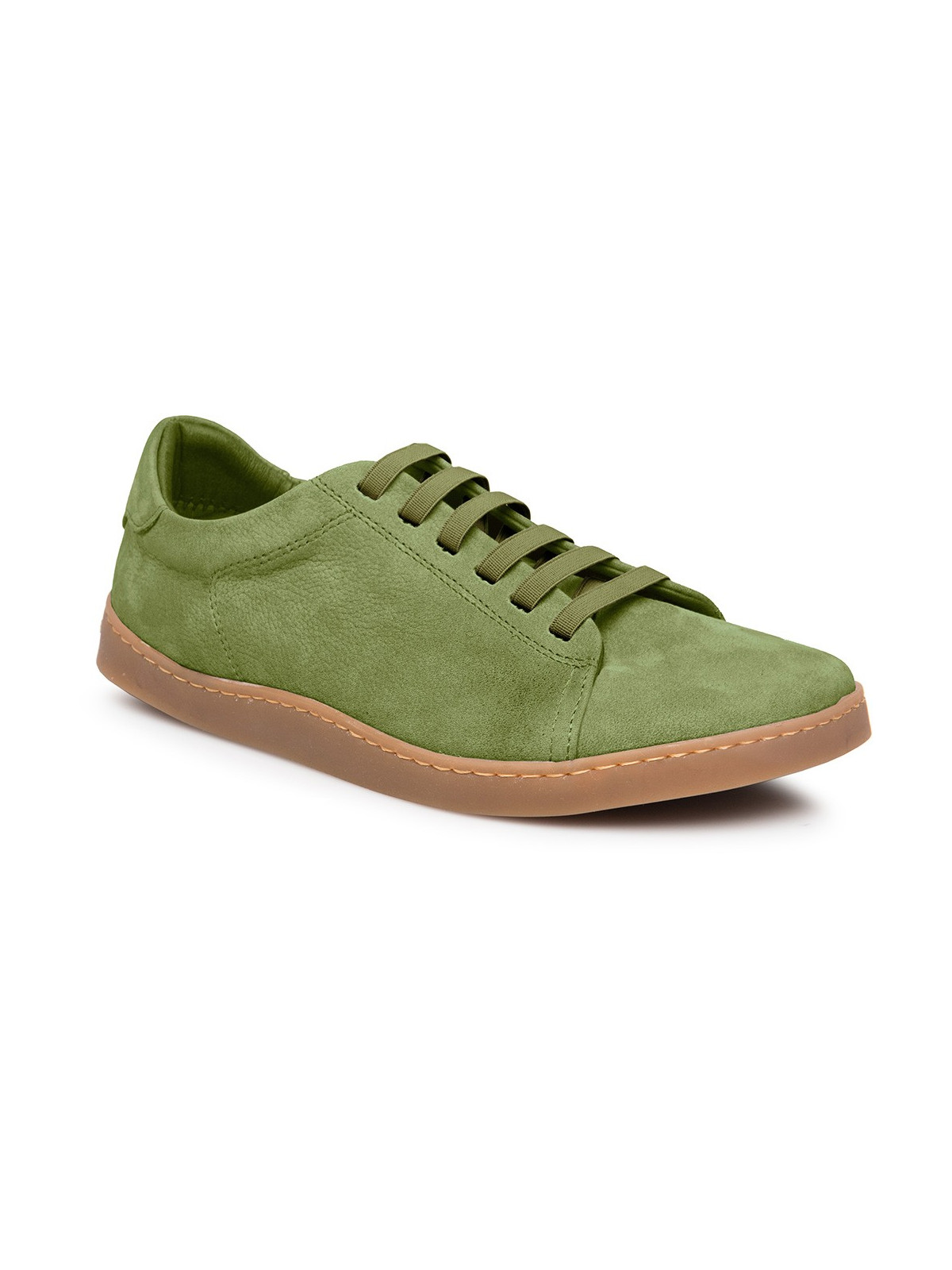 Chaussures de Ville Mixtes Ultra Souple Vert Lichen-  El Naturalista