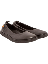 Ballerines pour Femme en Cuir Couleur Noire - El Naturalista