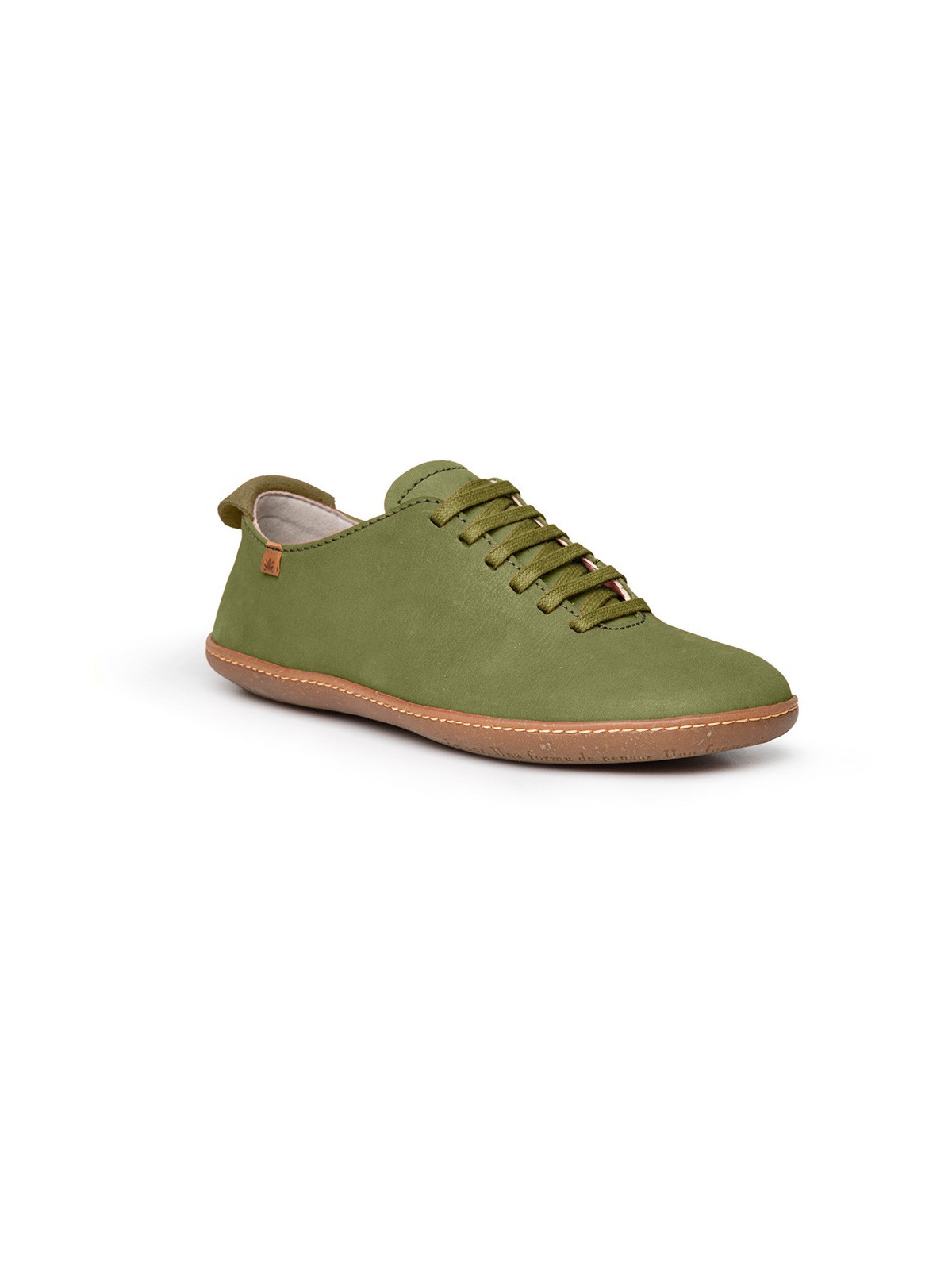 Chaussures Mixtes en Vert Lichen Modèle El Viajero - El Naturalista