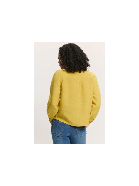 Chemisier Mousseline Femme en 100% Lin Européen - Tranquillo