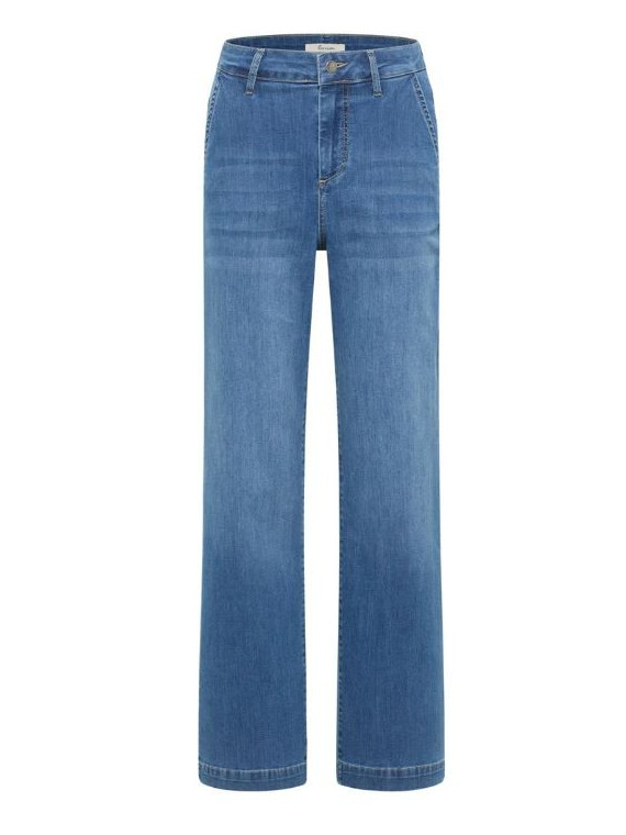 Jean Large pour Femme en Coton Bio Très Soiuple - Tranquillo