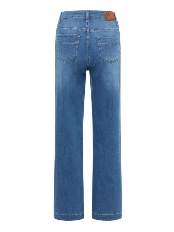 Jean Large pour Femme en Coton Bio Très Soiuple - Tranquillo