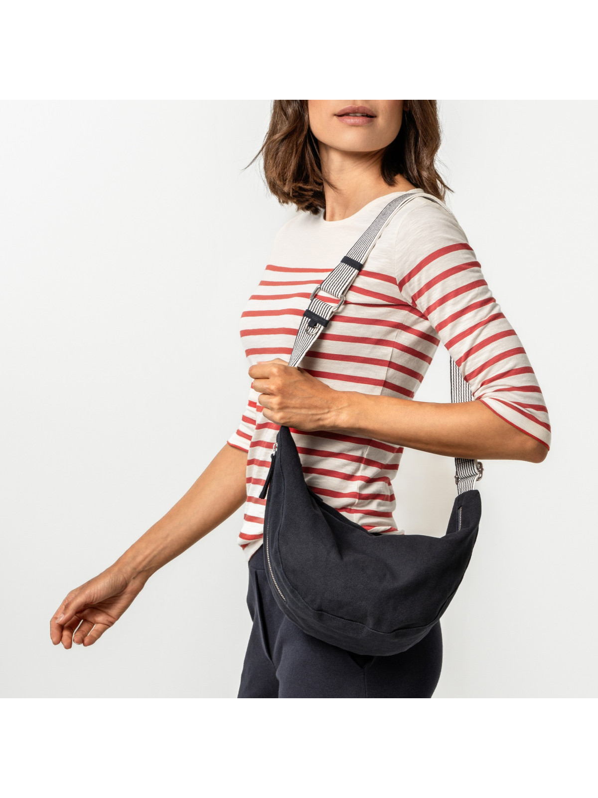 Sac Bandoulière Ultra-pratique en 100% Coton Bio - Livingcrafts