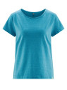 Tee-Shirt Manches Courtes pour Femme Chanvre et Coton Bio Hempage