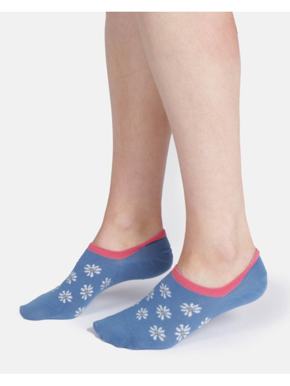 Socquettes invisibles pour Femme Motifs coeurs en Bambou - Thought