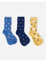 Coffret de 3 paires de chaussettes "It's your Bee-Day" en bambou 37-41