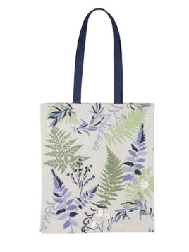 Totebag Sac en Tissu Motif "Forêt Noire" 100% Coton Bio Tranquillo