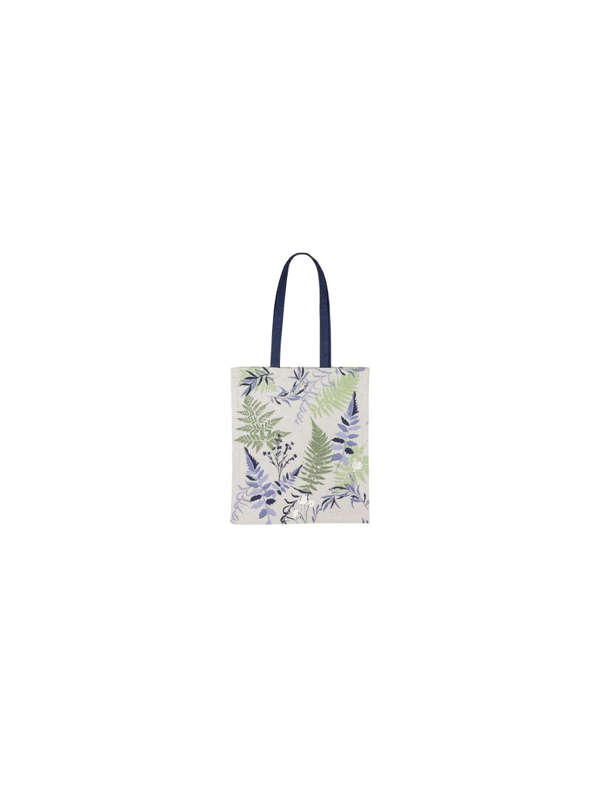 Totebag Sac en Tissu Motif "Forêt Noire" 100% Coton Bio Tranquillo