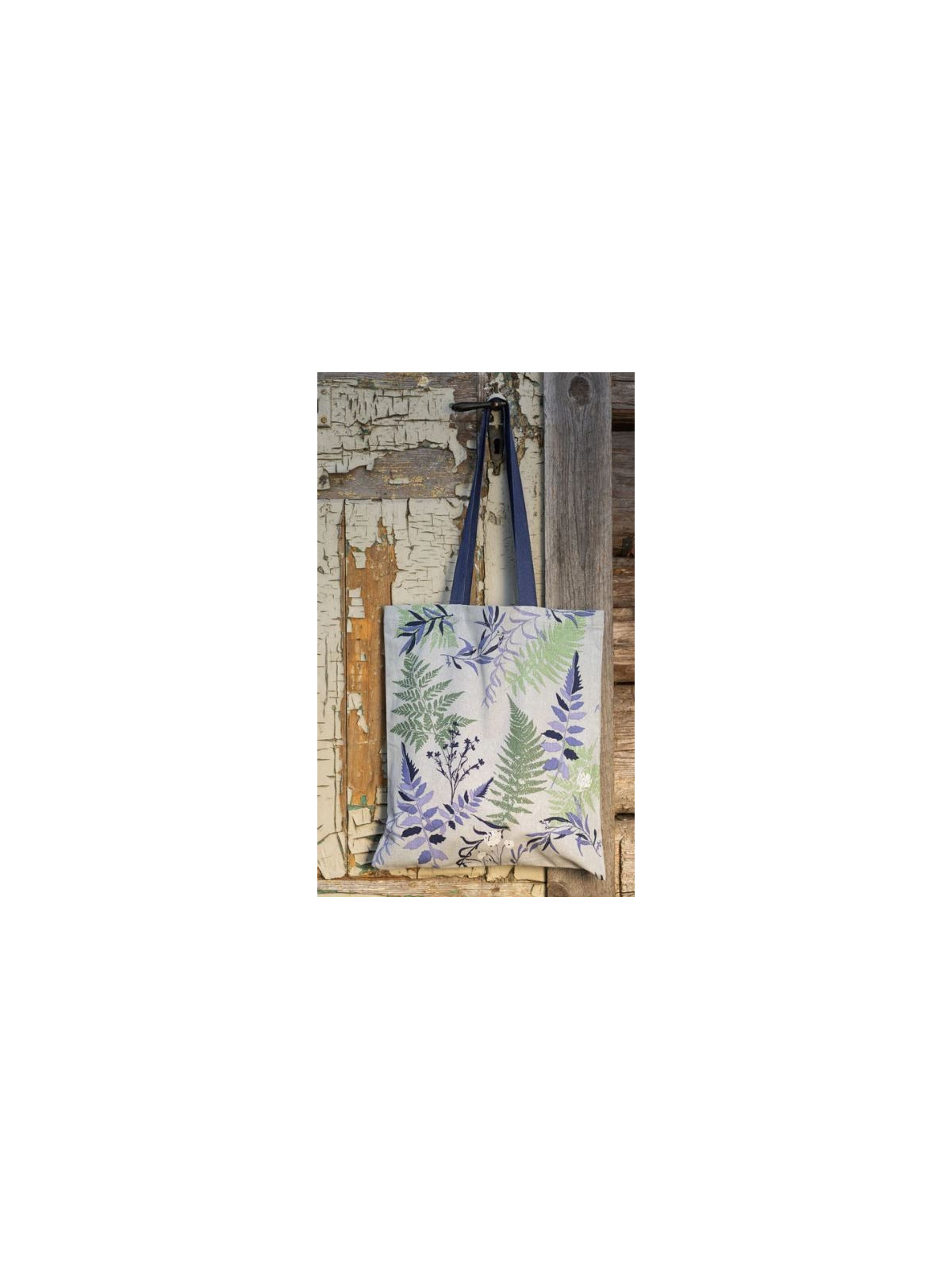 Totebag Sac en Tissu Motif "Forêt Noire" 100% Coton Bio Tranquillo