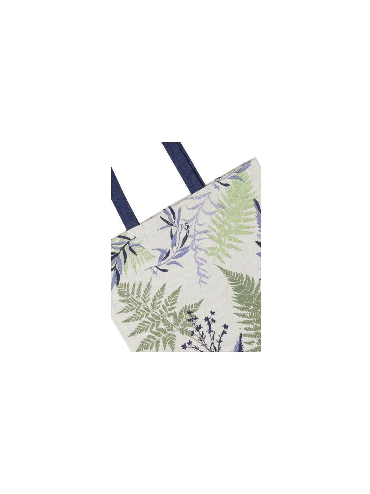 Totebag Sac en Tissu Motif "Forêt Noire" 100% Coton Bio Tranquillo