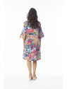 Robe pour Femme en 100% coton bio Motifs Fleurs - Orientique