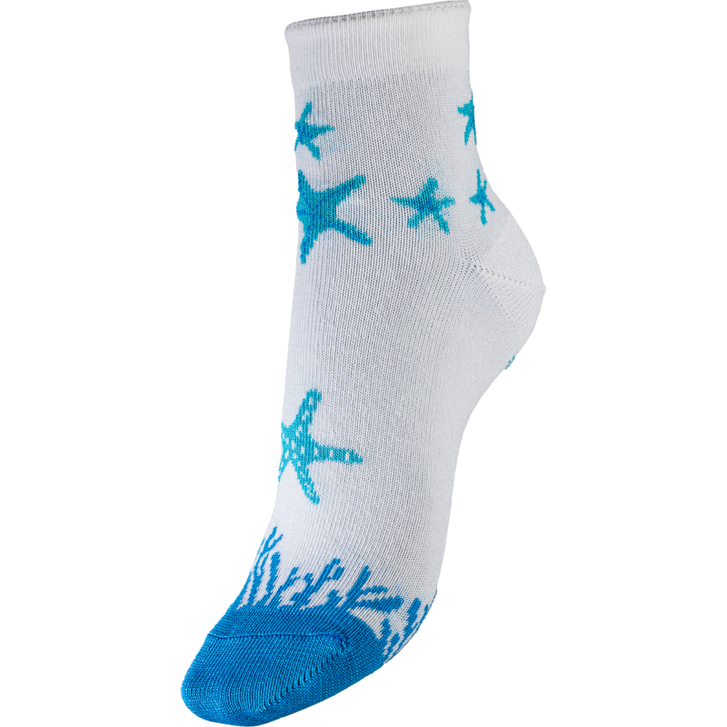 Chaussettes Françaises "Sous la mer" en coton bio Coccinelle...