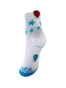 Chaussettes Françaises "Sous la mer" en coton bio Coccinelle...