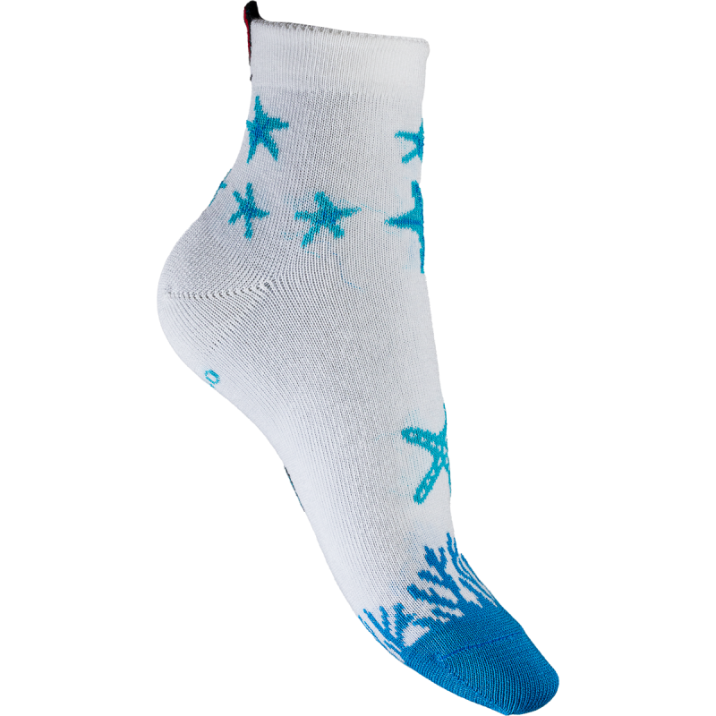 Chaussettes Françaises "Sous la mer" en coton bio Coccinelle...