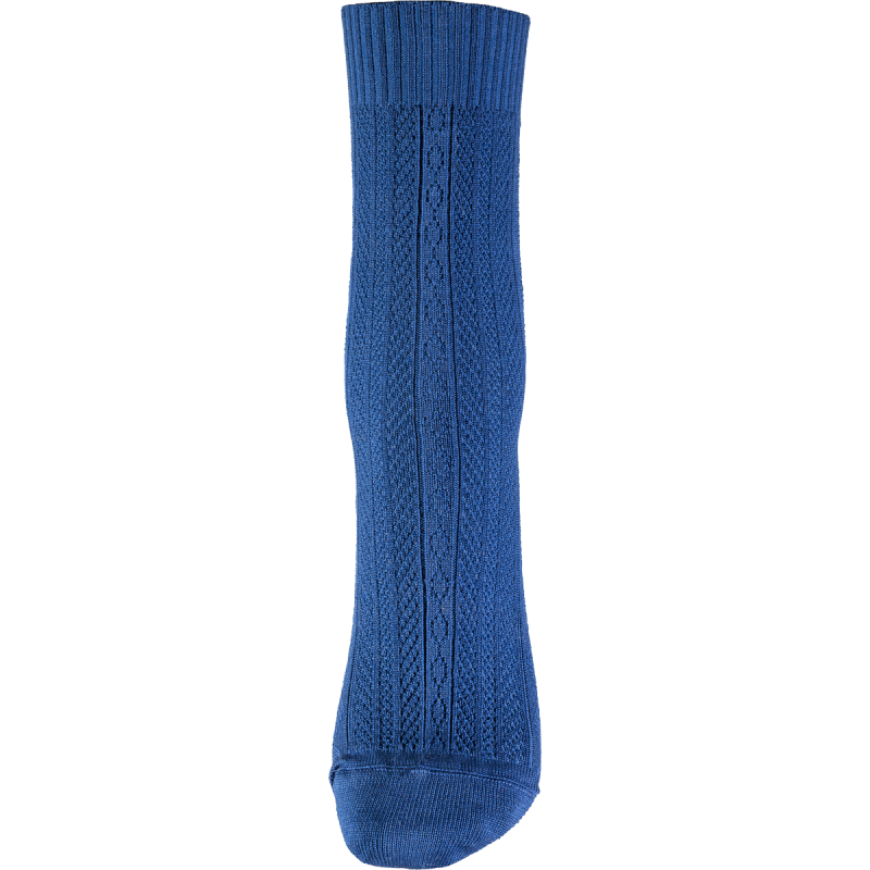 Chaussettes Françaises "Harmonie Marine" en fil d'Ecosse - Coccinelle