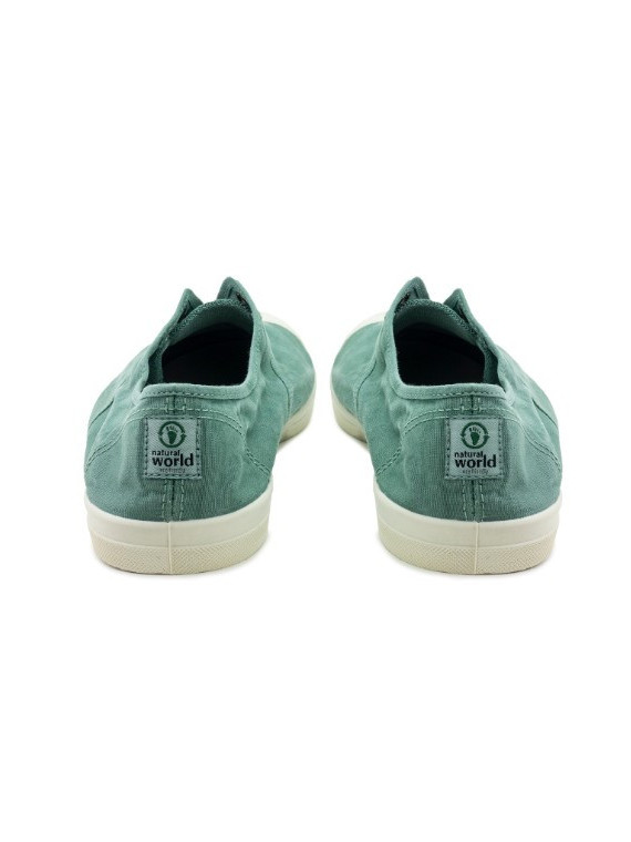 Chaussures Vertes pour Homme en Coton Bio - Naturalworld