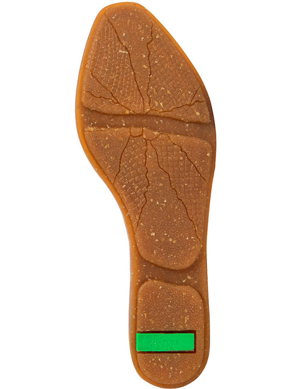 Chaussures Type Sandales à Bout Fermé Couleur Marron - El Naturalista