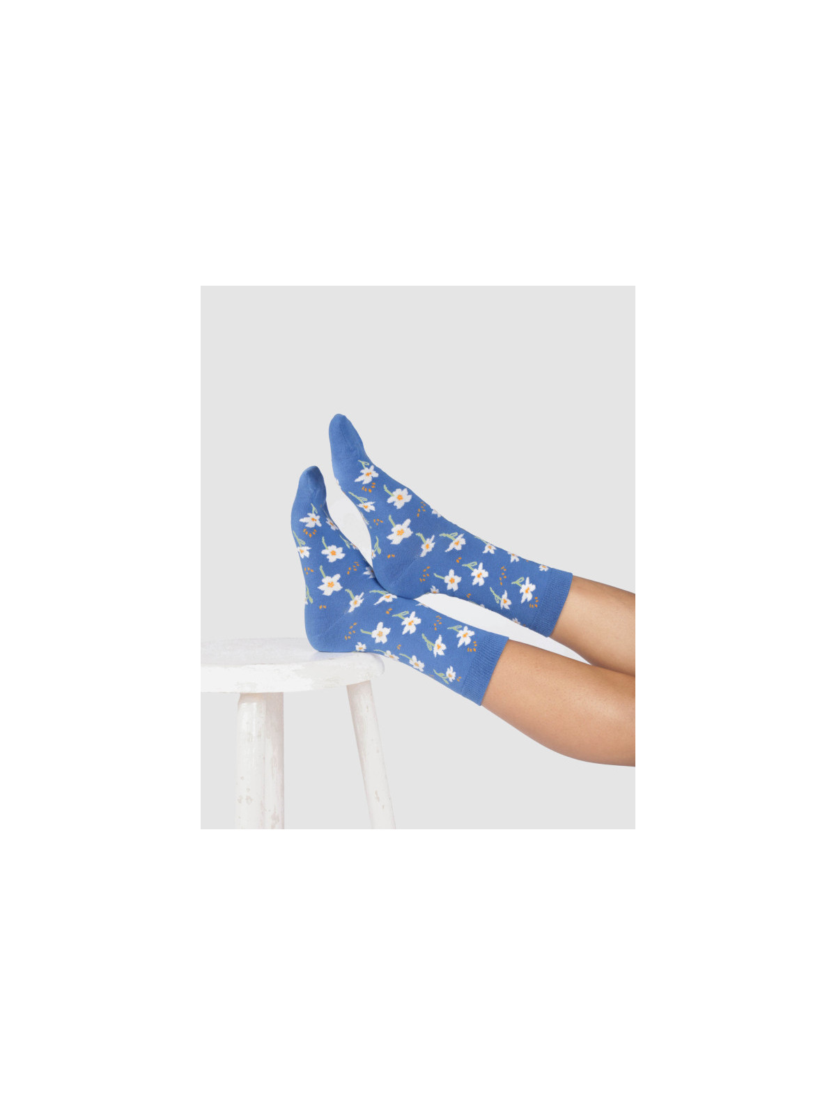 Coffret "Fleurs" chaussettes coton bio 37-41