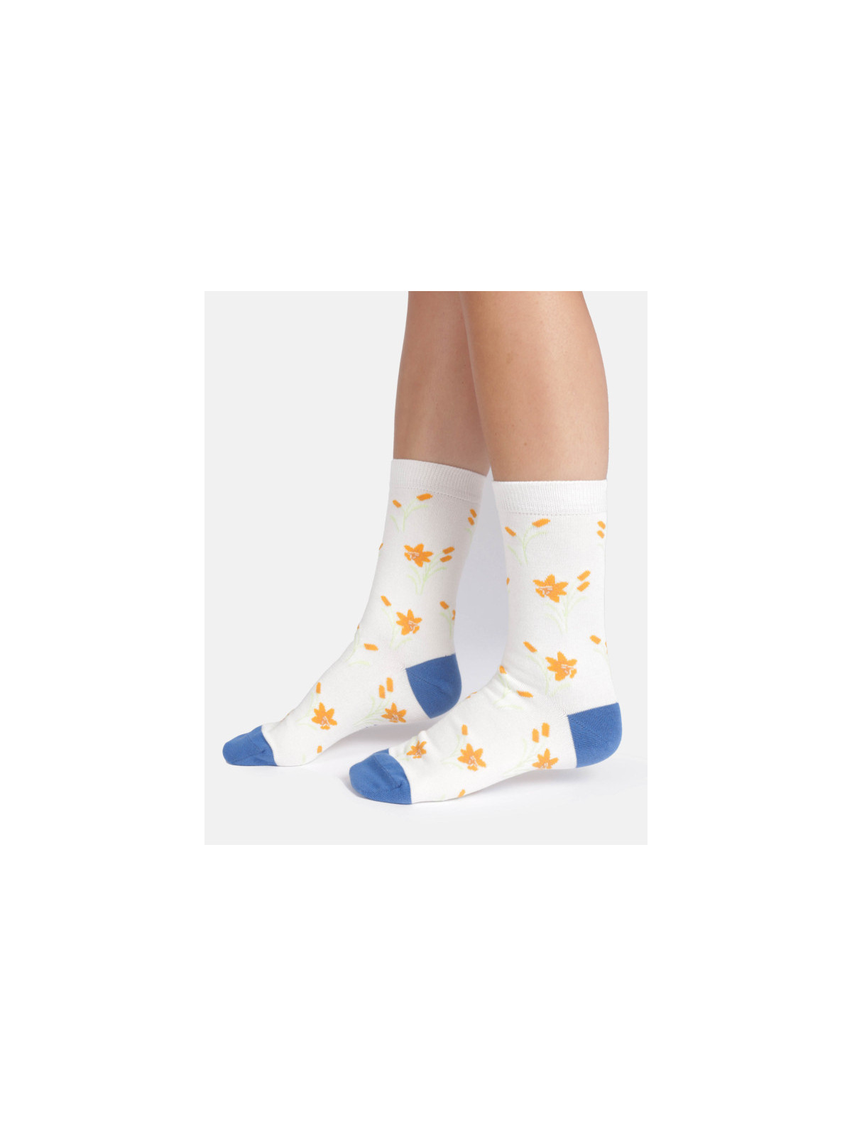 Coffret "Fleurs" chaussettes coton bio 37-41