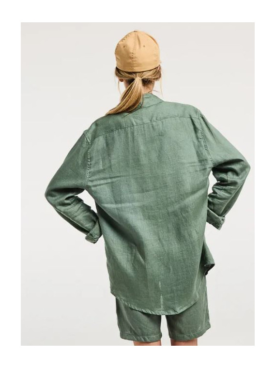 Chemise Manches Longues Mixte en 100% Lin - La Gentle Factory