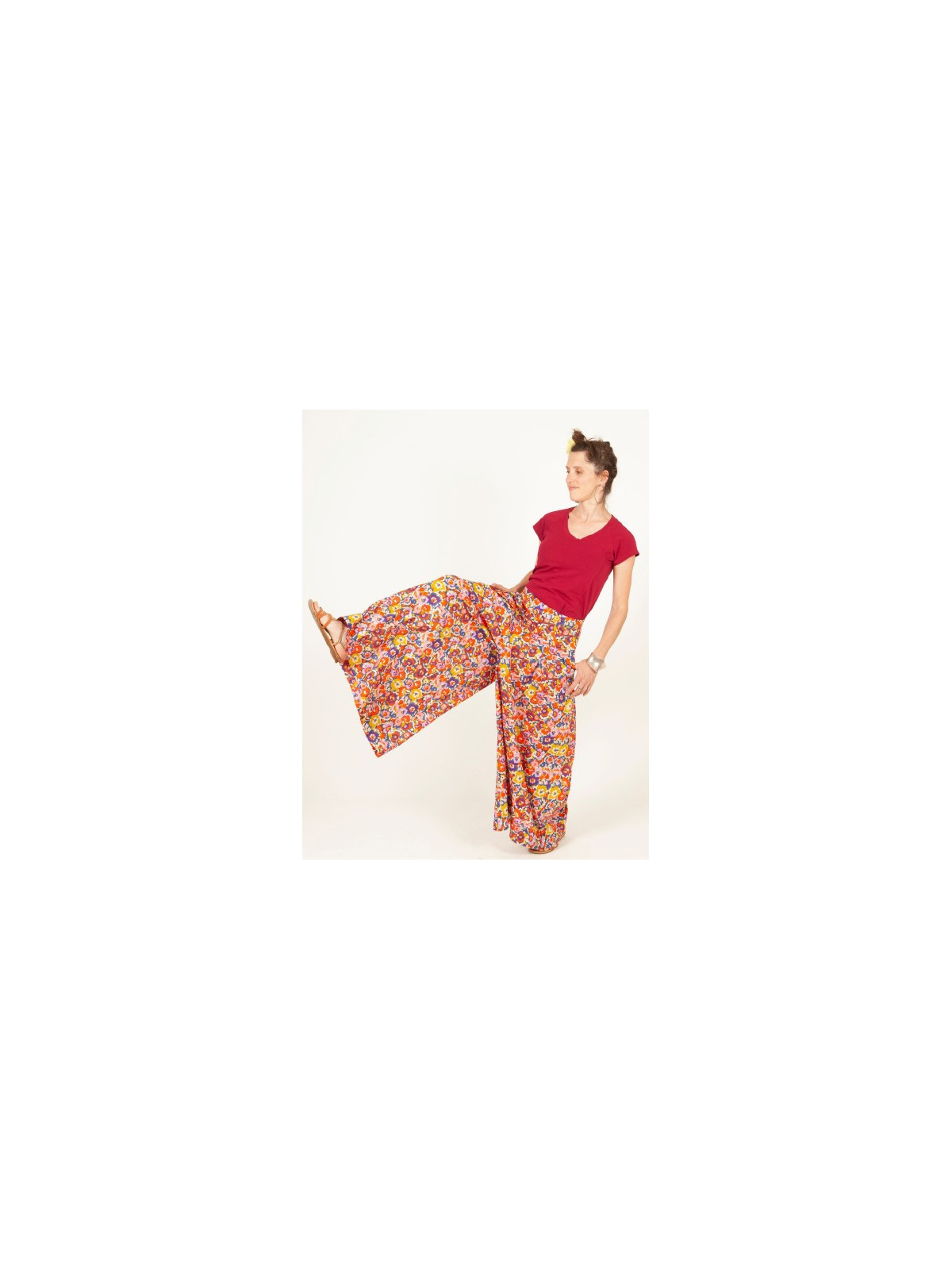 Pantalon "Sai" Multicolore
