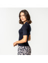 Polo Manches Courtes Pour Femme en 100% Coton Bio - Livingcrafts
