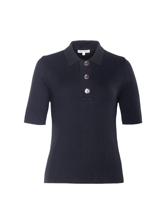 Polo Manches Courtes Pour Femme en 100% Coton Bio - Livingcrafts