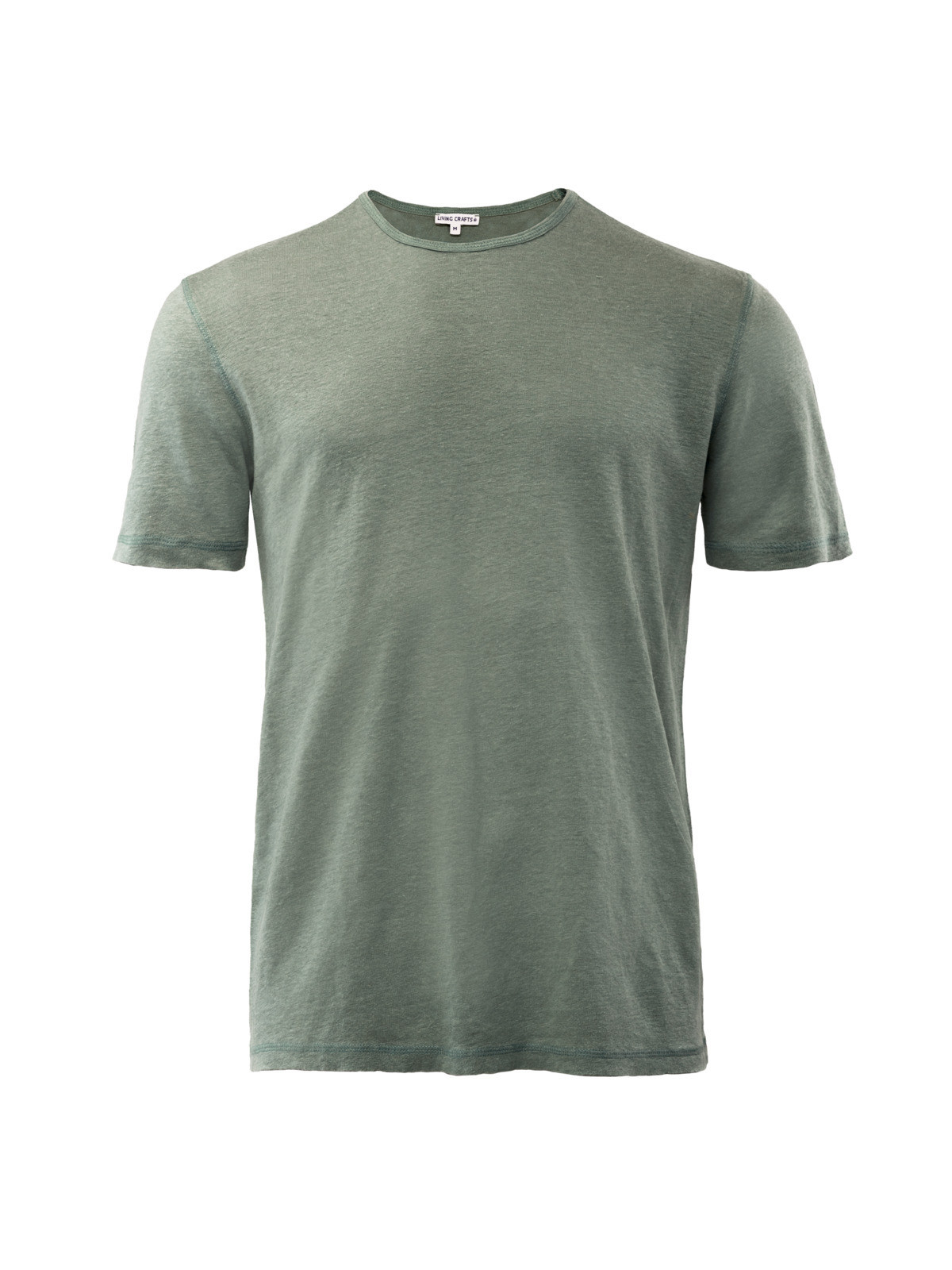 Tee-shirt pour Homme Léger et Confortable en 100% lin -  Living Crafts