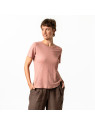 Tee-shirt pour Femme uni en 100% Lin - Livingcrafts