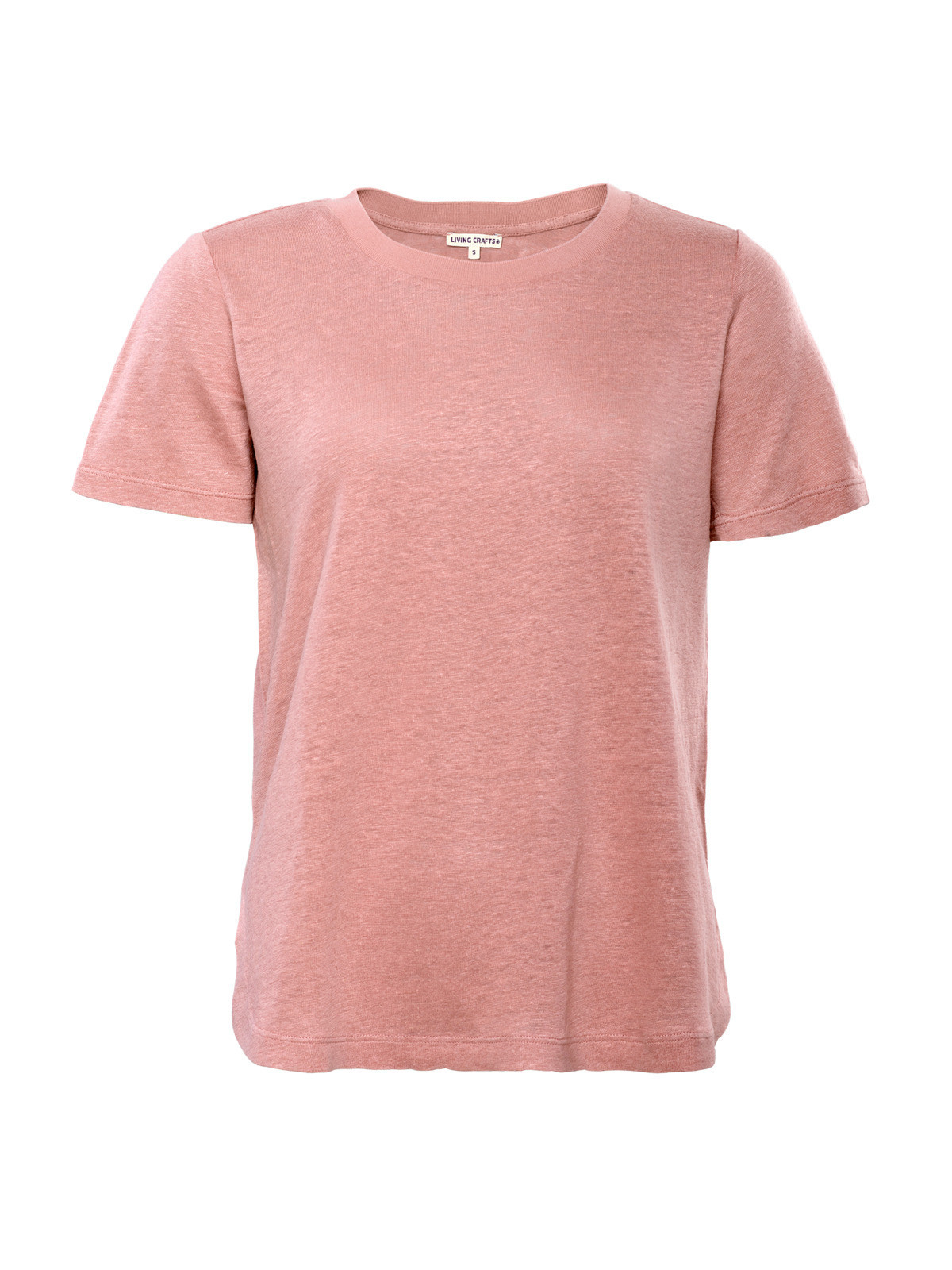 Tee-shirt pour Femme uni en 100% Lin - Livingcrafts