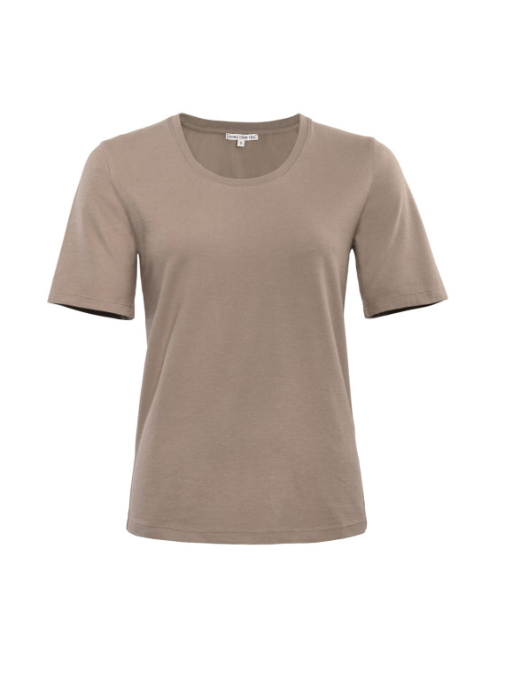 Tee-shirt Manches Courtes Pour Femme en 100% Coton Bio - Livingcrafts