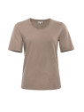 Tee-shirt Manches Courtes Pour Femme en 100% Coton Bio - Livingcrafts