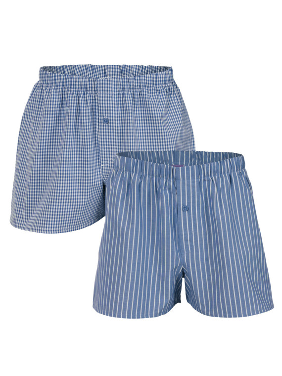 Lot de 2 Caleçons pour Homme en 100% Coton Bio - Livingcrafts