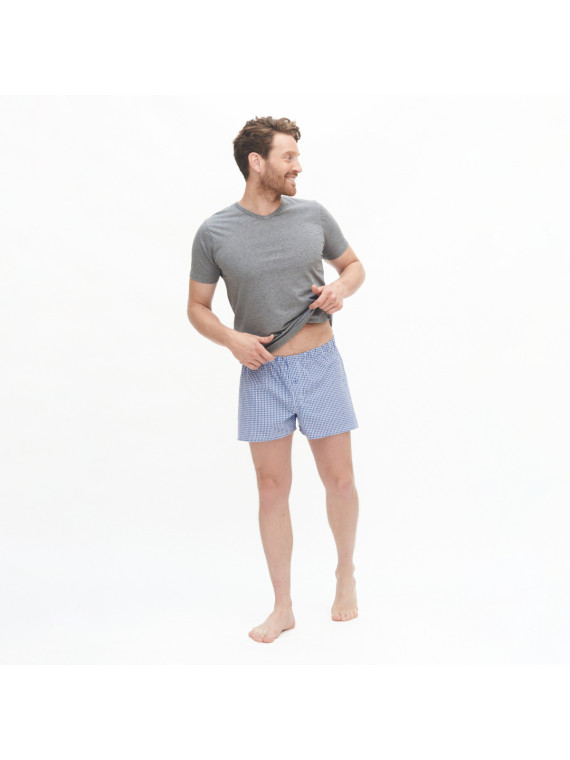 Lot de 2 Caleçons pour Homme en 100% Coton Bio - Livingcrafts