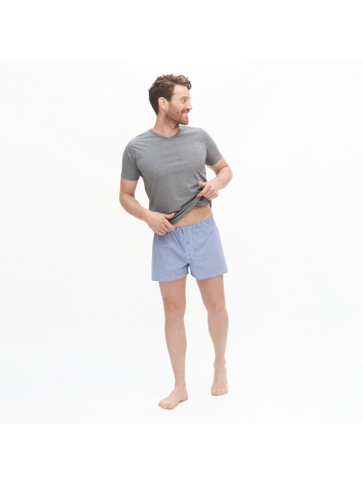 Lot de 2 Caleçons pour Homme en 100% Coton Bio - Livingcrafts