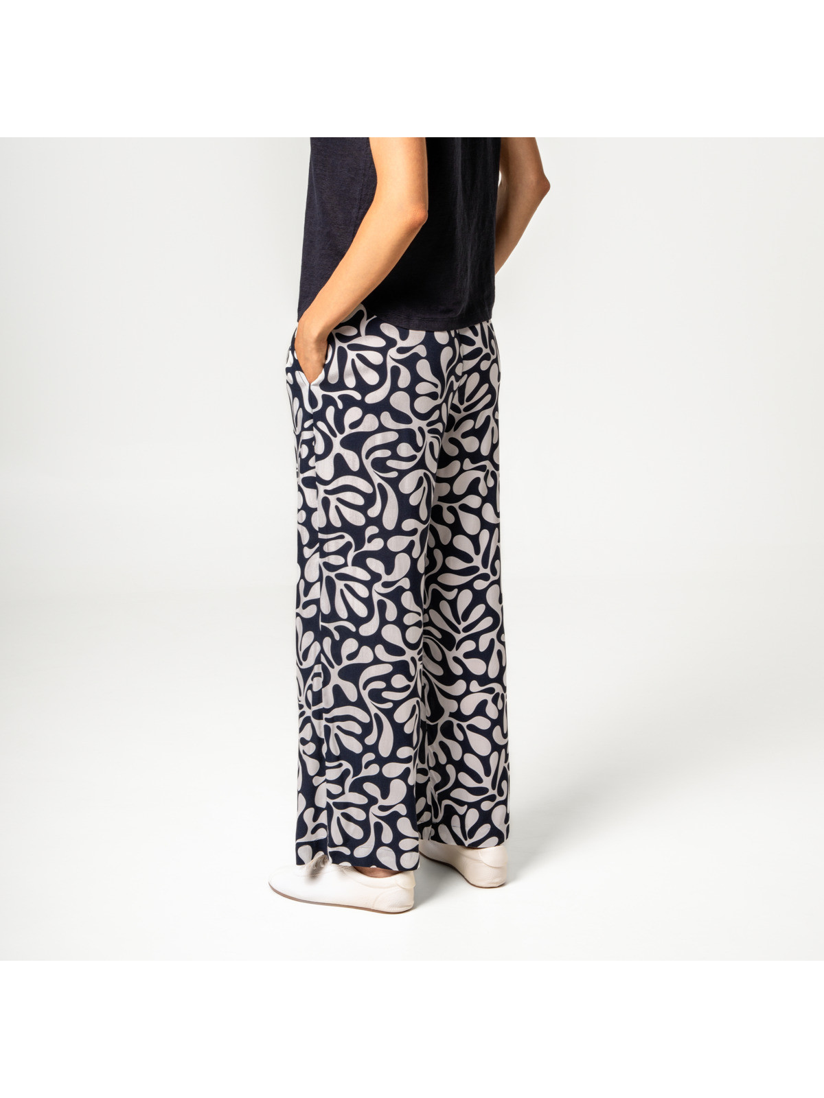 Pantalon Large pour Femme en 100% Ecovéro - Livingcrafts