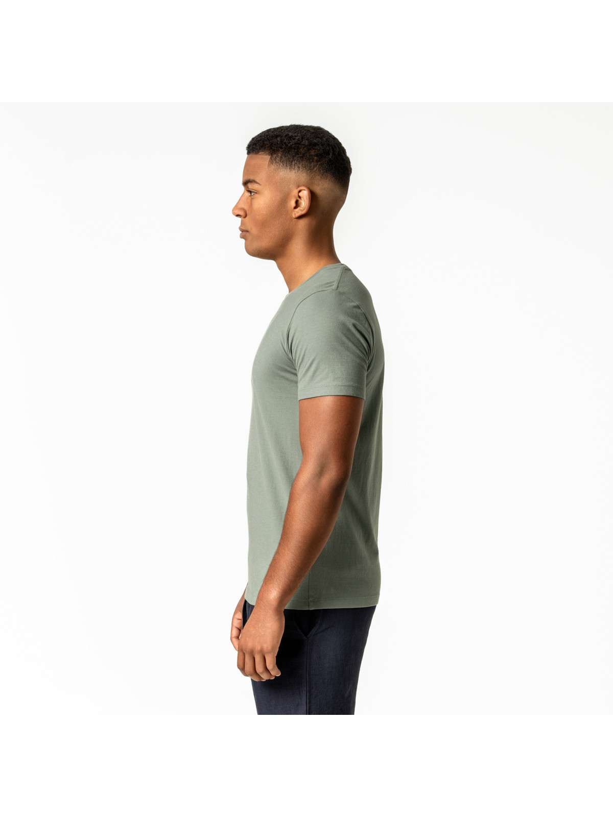 Tee-Shirt pour Homme en 100% Coton Bio divers Coloris Livingcrafts