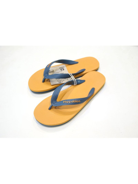 tongs caoutchouc vert/bordeaux