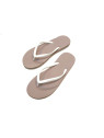 tongs femme couleur moutarde
