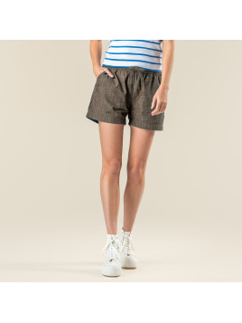 Short Court pour Femme en Denim 100% Coton Bio - Livingcrafts