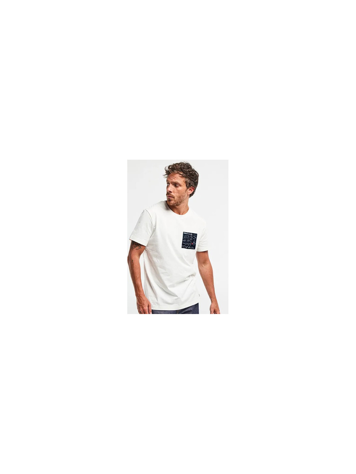 Tee-shirt "Le Mur des Je T'Aime" pour Homme en 100% Coton Bio- La Gentle Factory