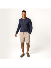Bermuda Confortable pour Homme en 100% lin - Livingcrafts