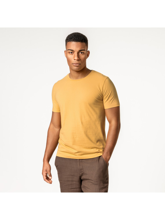 Tee-Shirt pour Homme en 100% Coton Bio divers Coloris Livingcrafts