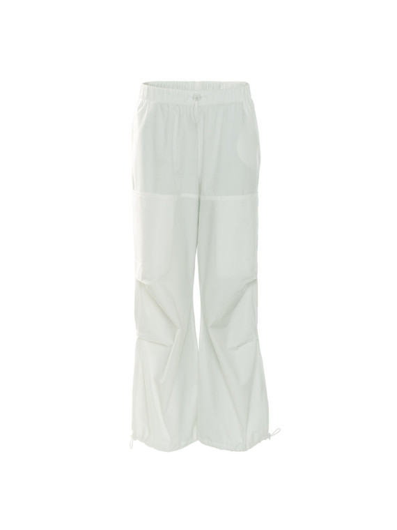 Pantalon Léger pour Femme en 100% Coton Bio blanc - Livingcrafts