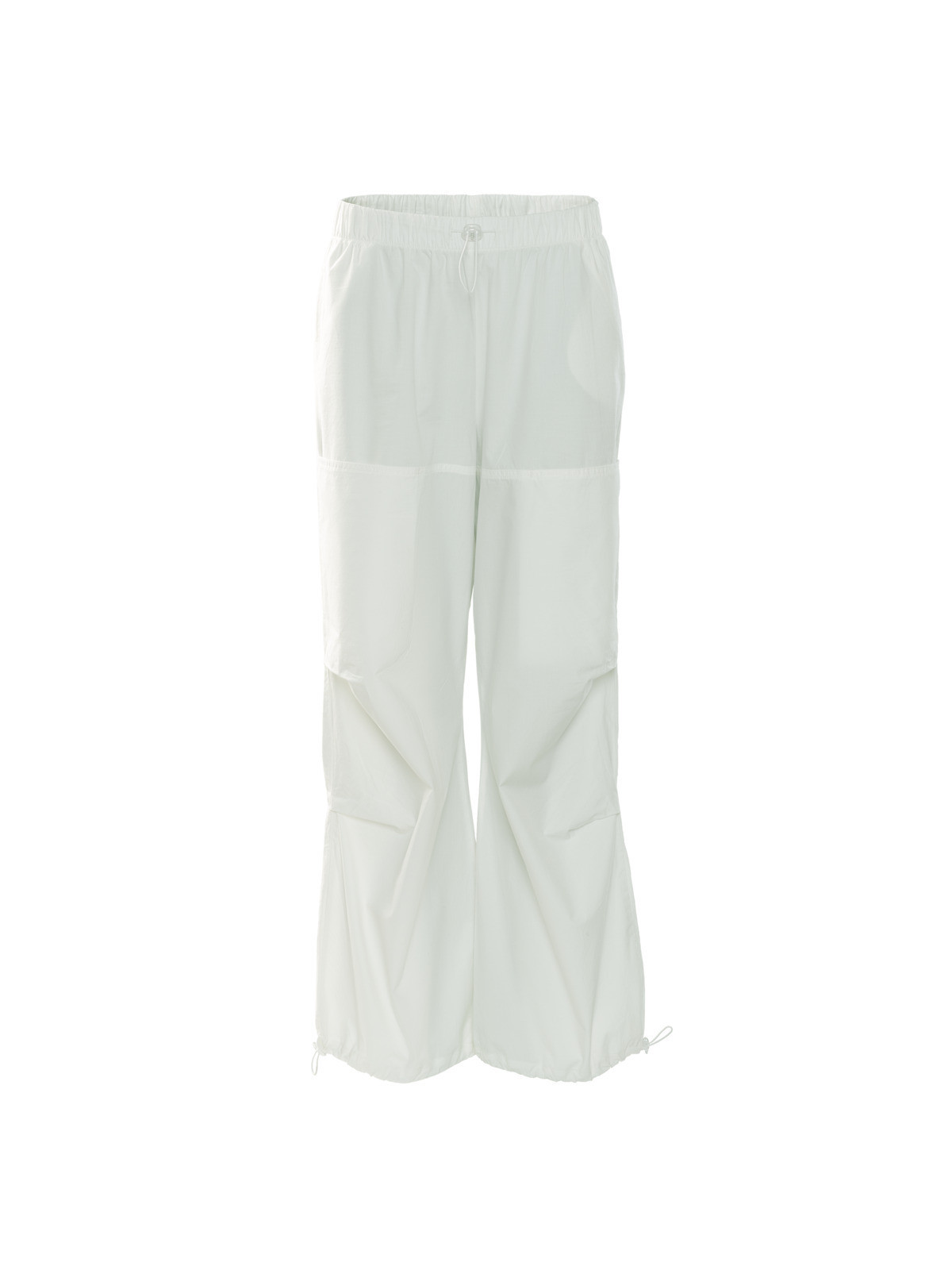 Pantalon Léger pour Femme en 100% Coton Bio blanc - Livingcrafts